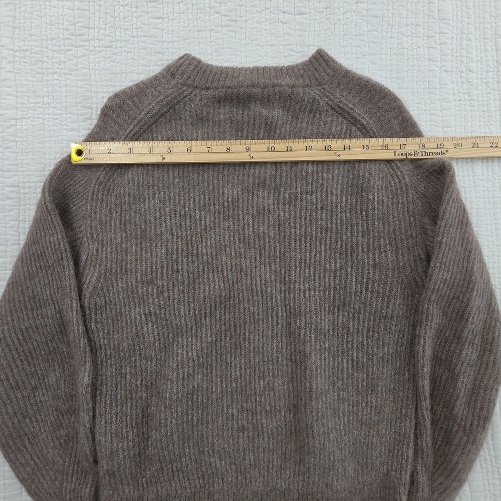 Everlane Alpaca Cocoon Crew Sweater Womens S Gray NWOT Oversized Wool Blend - Picture 10 of 14